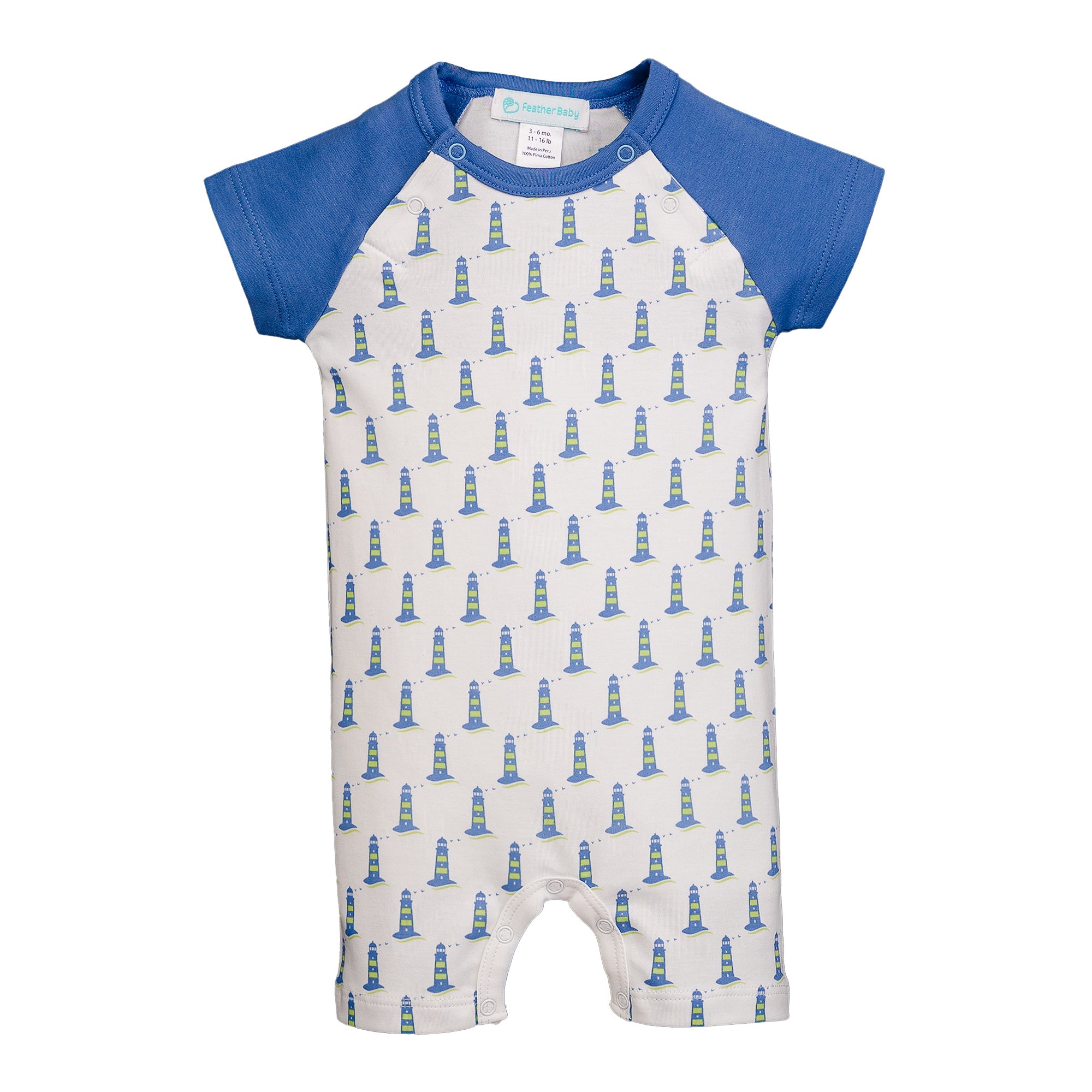 Sailor Romper - Lighthouse Harbor