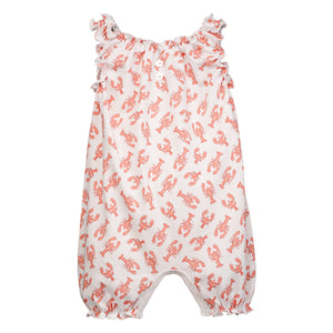 Sleeveless Romper - Crustacean Craze