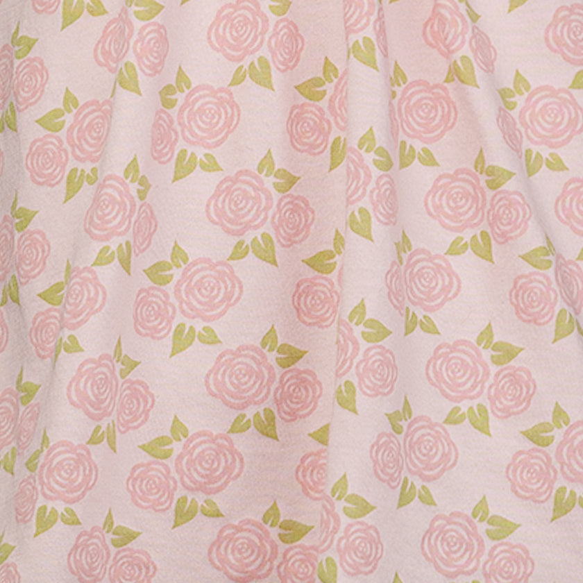 Ruched Bubble - Marlowe's Rose on Pink